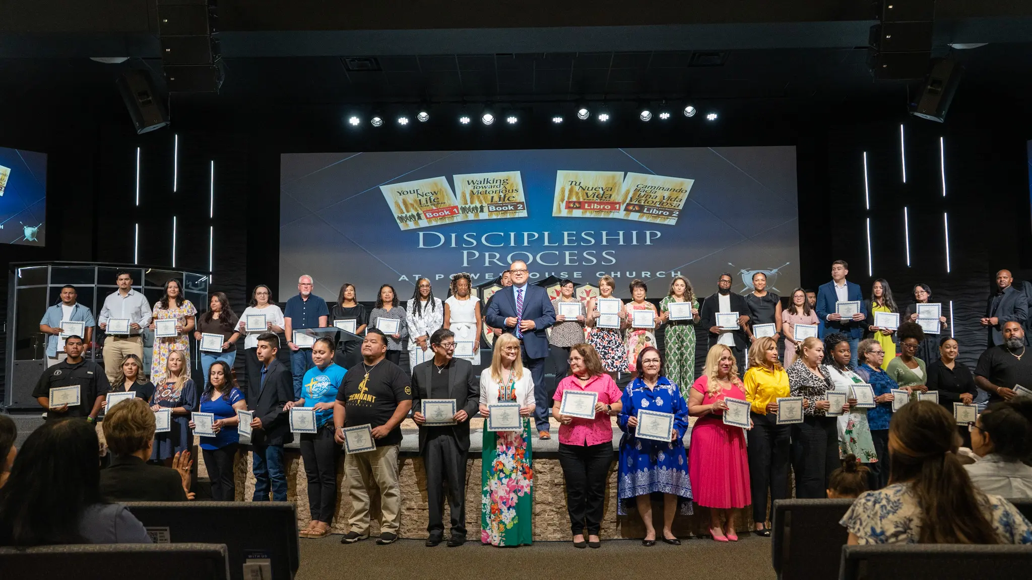 Discipleship commissioning night at PowerHouse Church